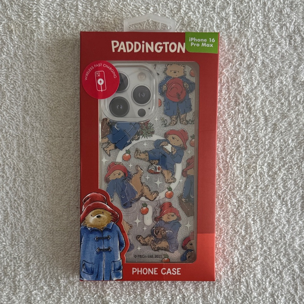 Paddington Bear iPhone 16 Pro Max Case Cover